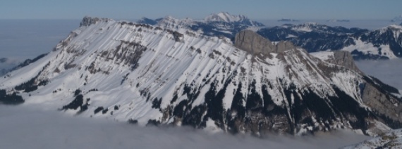 BE, Hohgant, 2163 m; Schrattenfluh