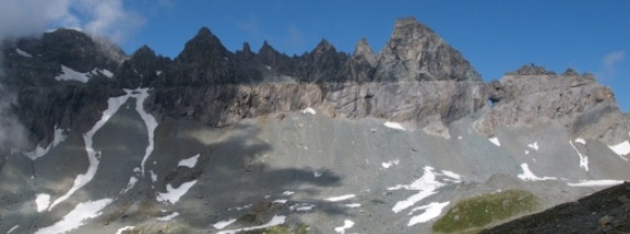 GR, Segnas, Las Palas, ca. 2440 m; Tschingelhoren